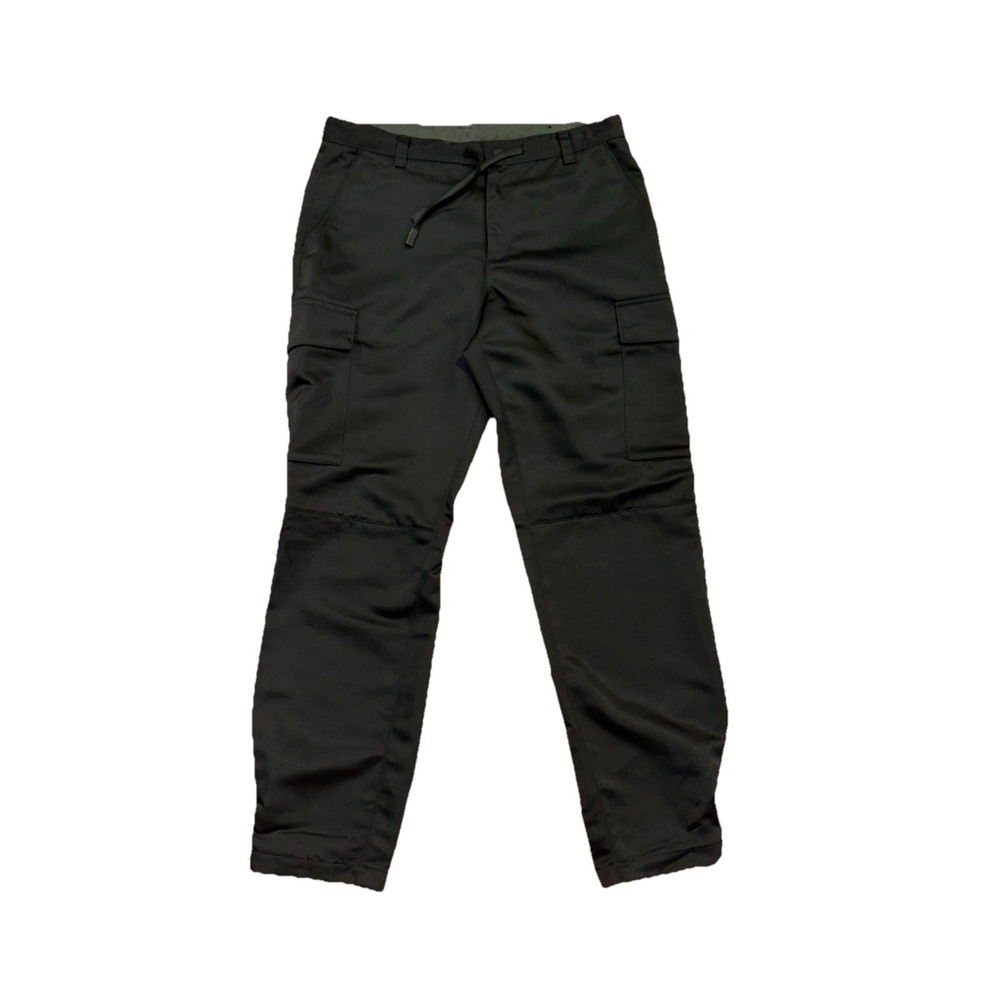 JORDAN X A MA MANIERE WOVEN CARGO PANTS DH1281 010 Black Men's Size 34 NWOT